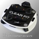 Виброплатформа Clear Fit CF-PLATE Compact 201 WHITE  - магазин СпортДоставка. Спортивные товары интернет магазин в Благовещенске 