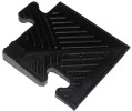 Уголок для резинового бордюра,черный,толщина 12 мм MB Barbell MB-MatB-Cor12  - магазин СпортДоставка. Спортивные товары интернет магазин в Благовещенске 
