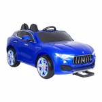 Детский электромобиль Maserati Levante A008AA синий - магазин СпортДоставка. Спортивные товары интернет магазин в Благовещенске 