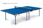 Теннисный стол всепогодный Sunny Light Outdoor blue облегченный вариант 6015 s-dostavka - магазин СпортДоставка. Спортивные товары интернет магазин в Благовещенске 