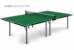 Теннисный стол всепогодный Start-Line Sunny Light Outdoor green облегченный вариант 6015-1 s-dostavka - магазин СпортДоставка. Спортивные товары интернет магазин в Благовещенске 