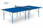 Теннисный стол для помещения swat Hobby 2 blue любительский стол для использования в помещениях 6010 s-dostavka - магазин СпортДоставка. Спортивные товары интернет магазин в Благовещенске 