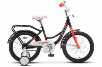 Детский велосипед Stels Flyte 18" Z011 Чёрный красный 2022 - магазин СпортДоставка. Спортивные товары интернет магазин в Благовещенске 