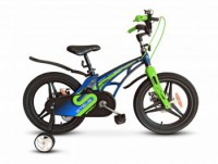 Детский велосипед Stels Galaxy Pro 14" V010 2022 зеленый - магазин СпортДоставка. Спортивные товары интернет магазин в Благовещенске 