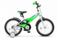 Детский велосипед Stels Jet 16" Z010 зеленый белый  2022 - магазин СпортДоставка. Спортивные товары интернет магазин в Благовещенске 