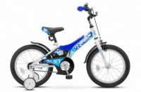 Детский велосипед Stels Jet 16" Z010 синий белый 2022 - магазин СпортДоставка. Спортивные товары интернет магазин в Благовещенске 