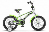 Детский велосипед Stels Arrow 16" V020 зеленый 2022 - магазин СпортДоставка. Спортивные товары интернет магазин в Благовещенске 