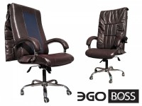 Офисное массажное кресло EGO BOSS EG1001 BORDO в комплектации ELITE и PREMIUM - магазин СпортДоставка. Спортивные товары интернет магазин в Благовещенске 