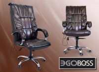 Офисное массажное кресло EGO BOSS EG1001 Шоколад в комплектации LUX - магазин СпортДоставка. Спортивные товары интернет магазин в Благовещенске 