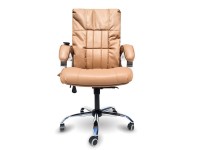 Офисное массажное кресло EGO BOSS EG1001 Орех в комплектации LUX - магазин СпортДоставка. Спортивные товары интернет магазин в Благовещенске 