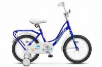 Детский велосипед Stels Wind 16" Z020 синий 2022 - магазин СпортДоставка. Спортивные товары интернет магазин в Благовещенске 
