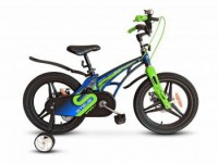Детский велосипед Stels Galaxy Pro 16" V010 зеленый 2022 - магазин СпортДоставка. Спортивные товары интернет магазин в Благовещенске 