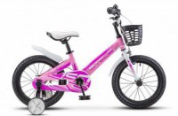 Детский велосипед Stels Pilot-150 16" V010 розовый 2022 - магазин СпортДоставка. Спортивные товары интернет магазин в Благовещенске 