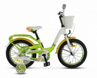 Детский велосипед Stels Pilot-190 16" V030 Зелёный жёлтый белый 2022 - магазин СпортДоставка. Спортивные товары интернет магазин в Благовещенске 